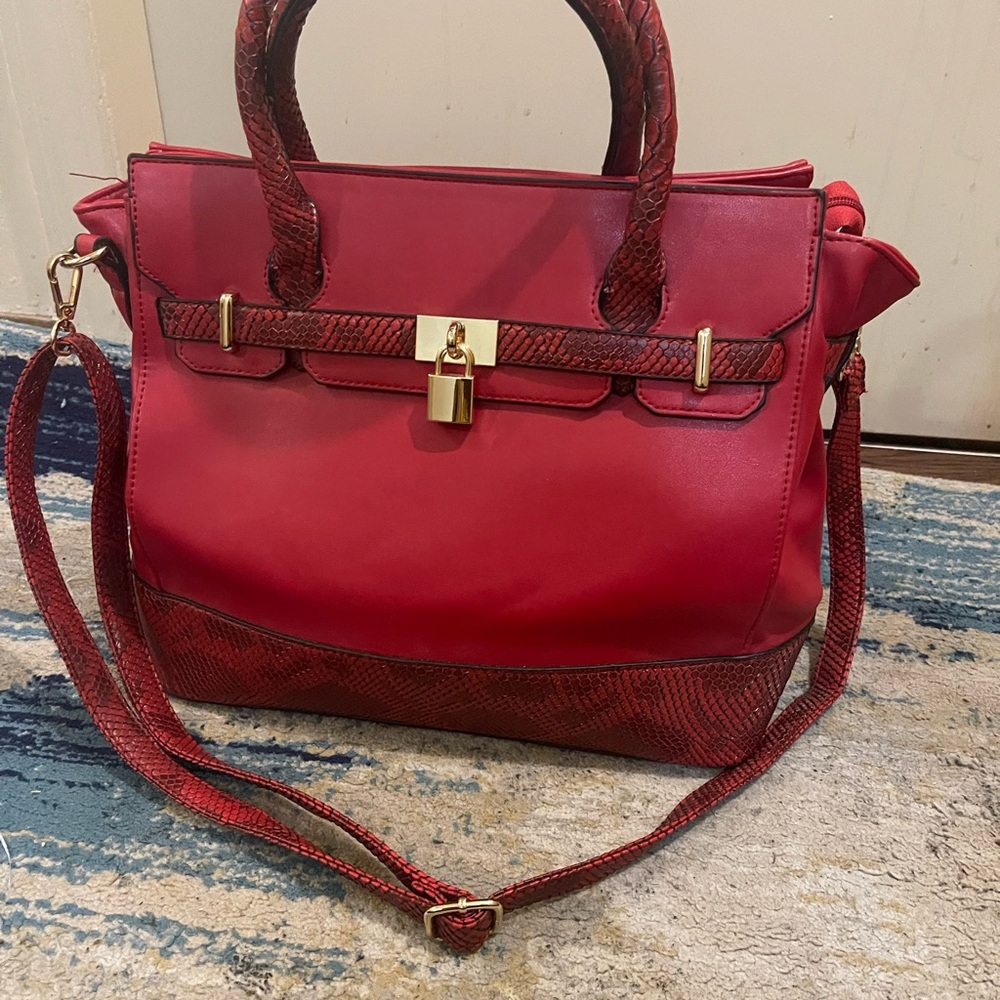 KARLA HANSON Red Handbag